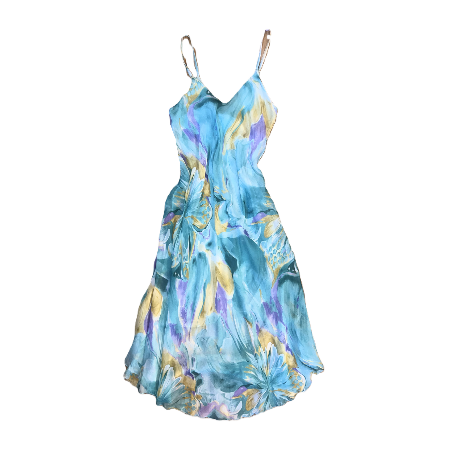 Azzura Watercolor Midi Dress