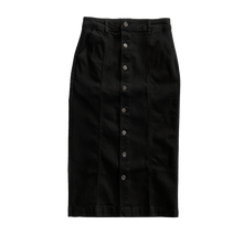 Load image into Gallery viewer, Button Denim Midi Skirt