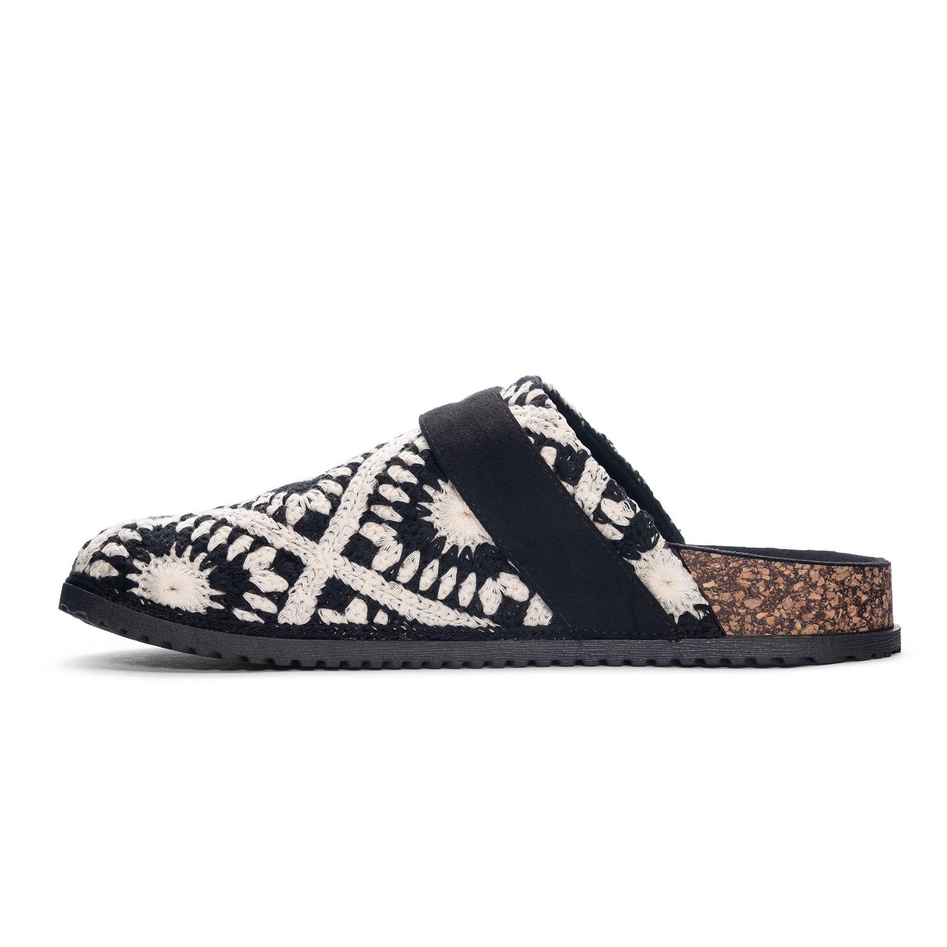 Bunches Crochet Mule