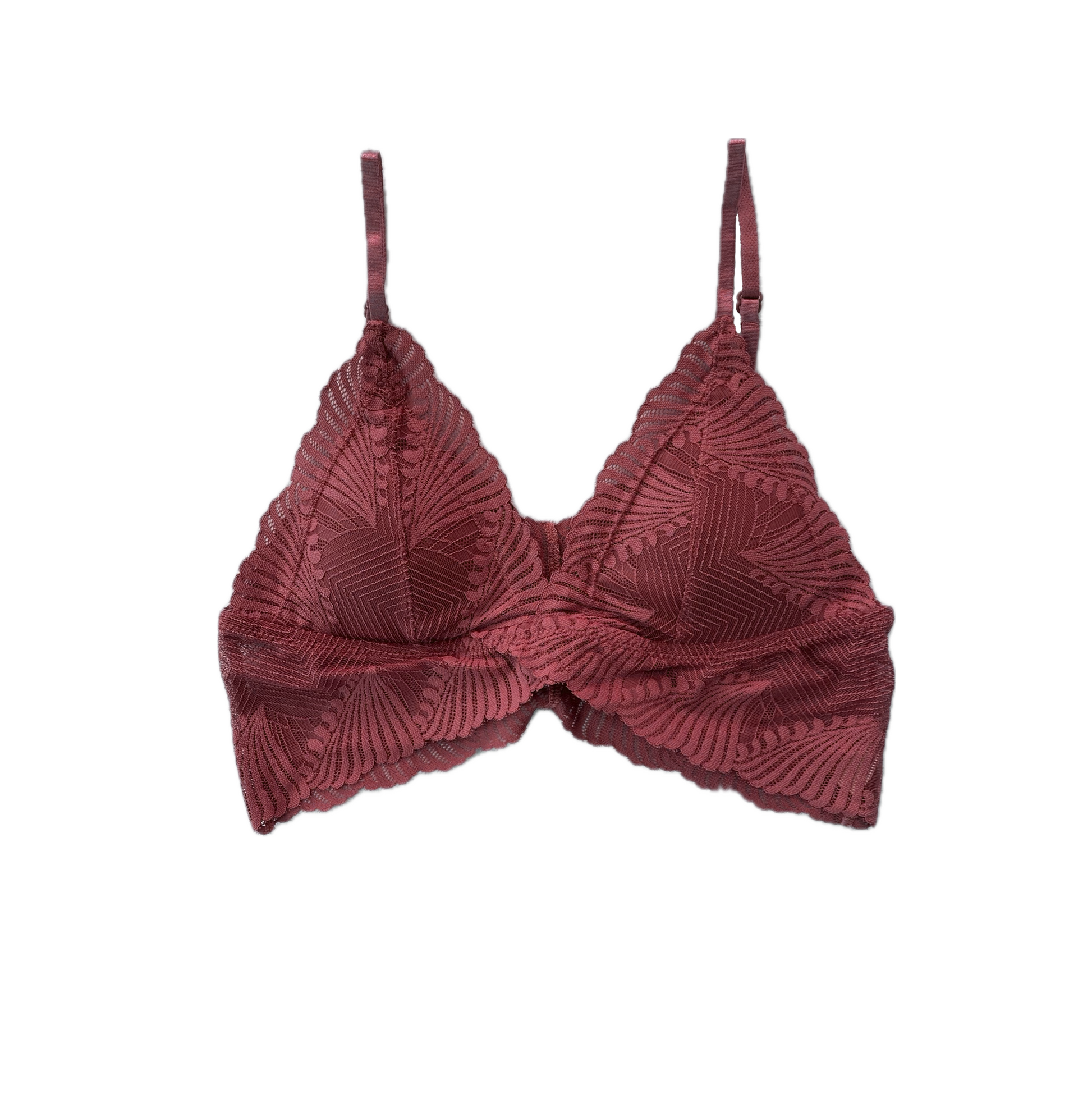 Butterfly Scallop Lace Bralette