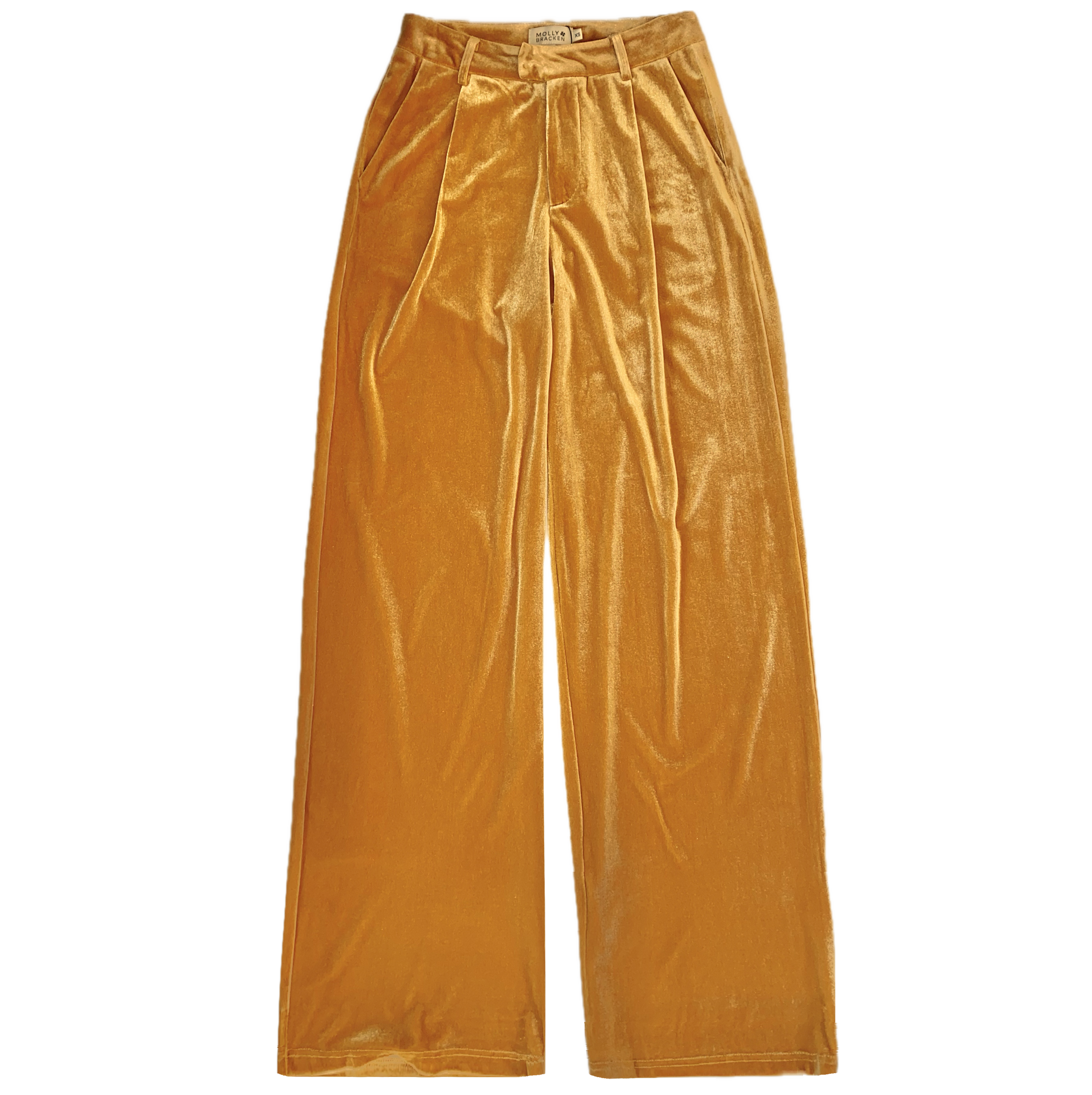 Audrey Wide Leg Velvet Pant