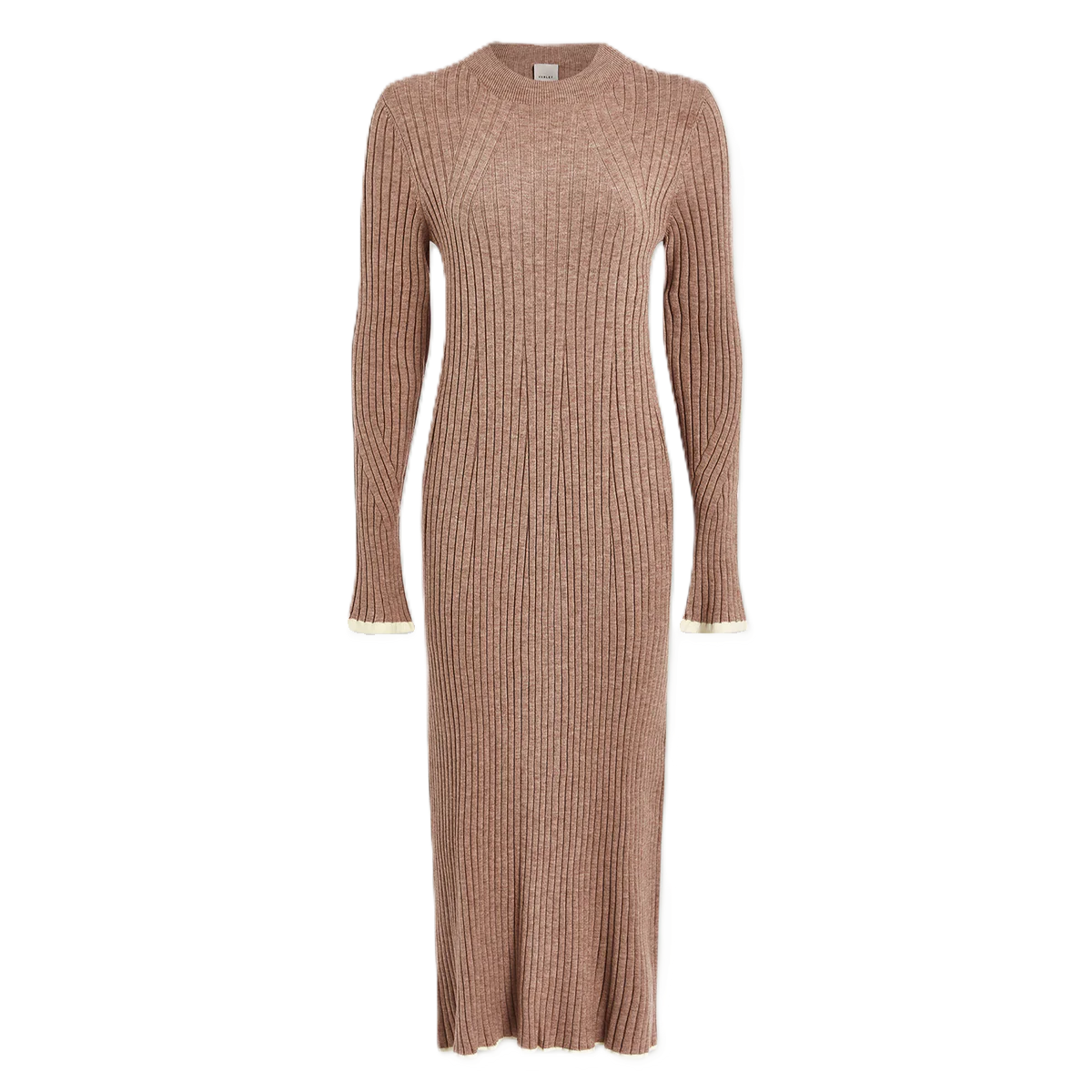 varley axel rib knit midi dress Axel Rib Knit Midi Dress, XS in Black