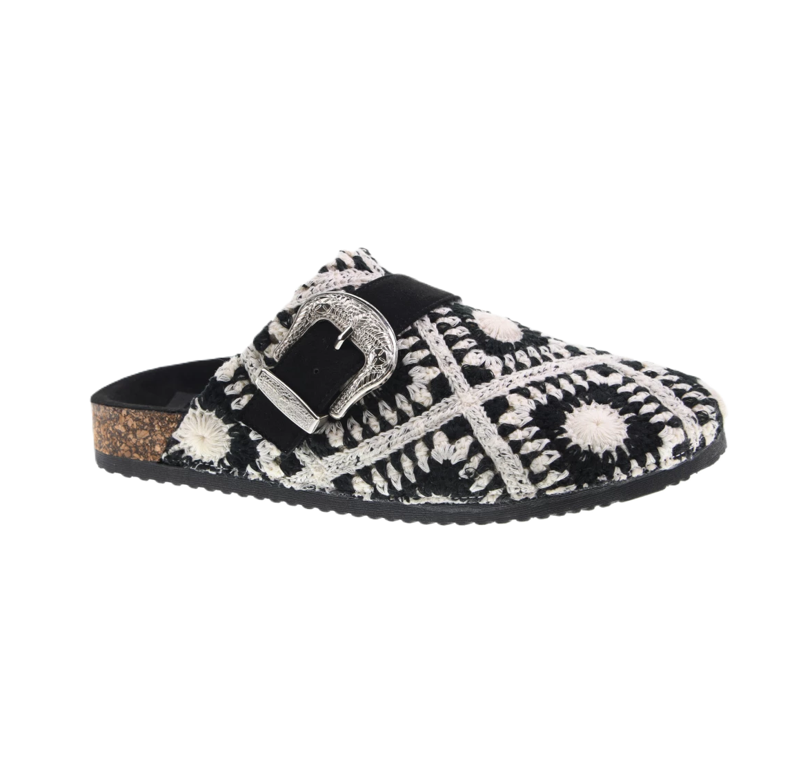 Bunches Crochet Mule
