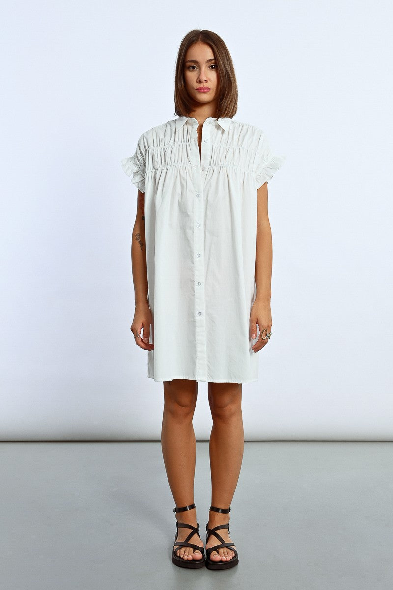 Dallas Frill Shirtdress
