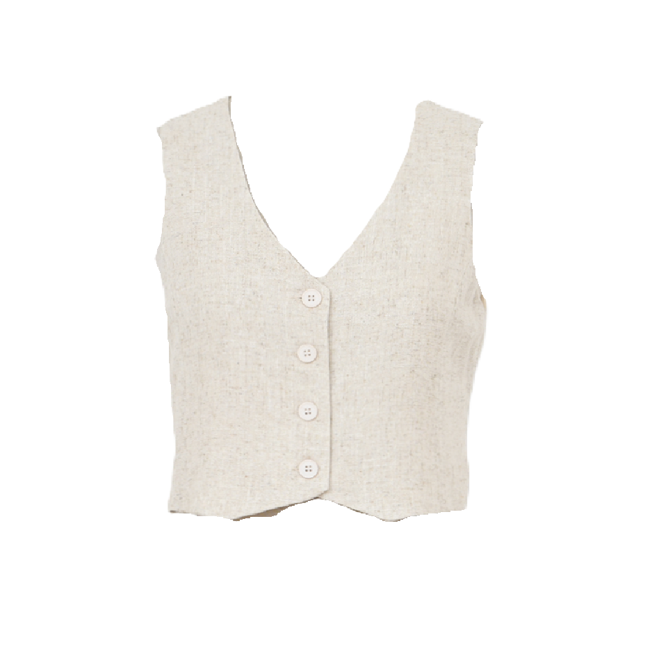Kini Linen Vest