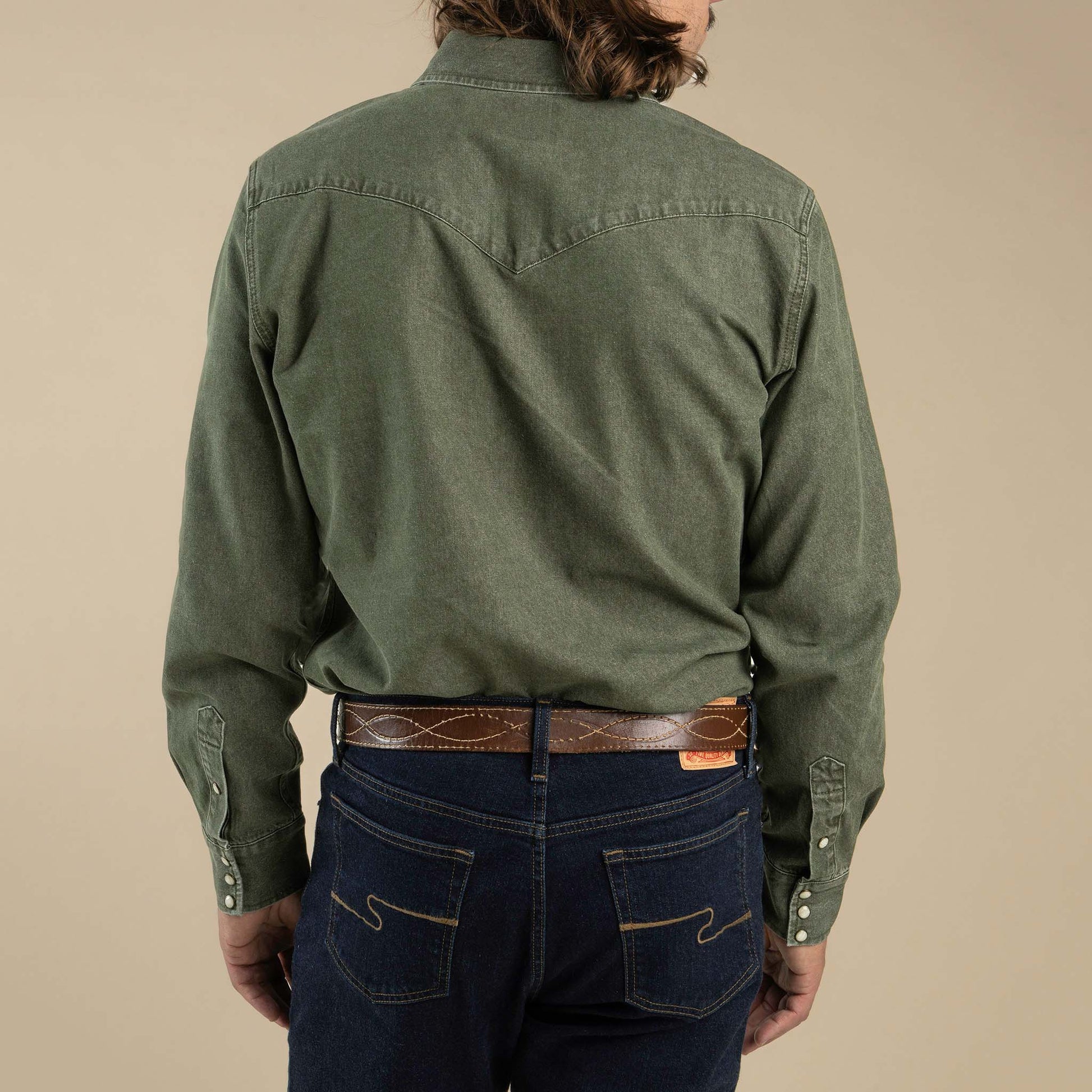 Wyatt Pearl Snap Denim Shirt