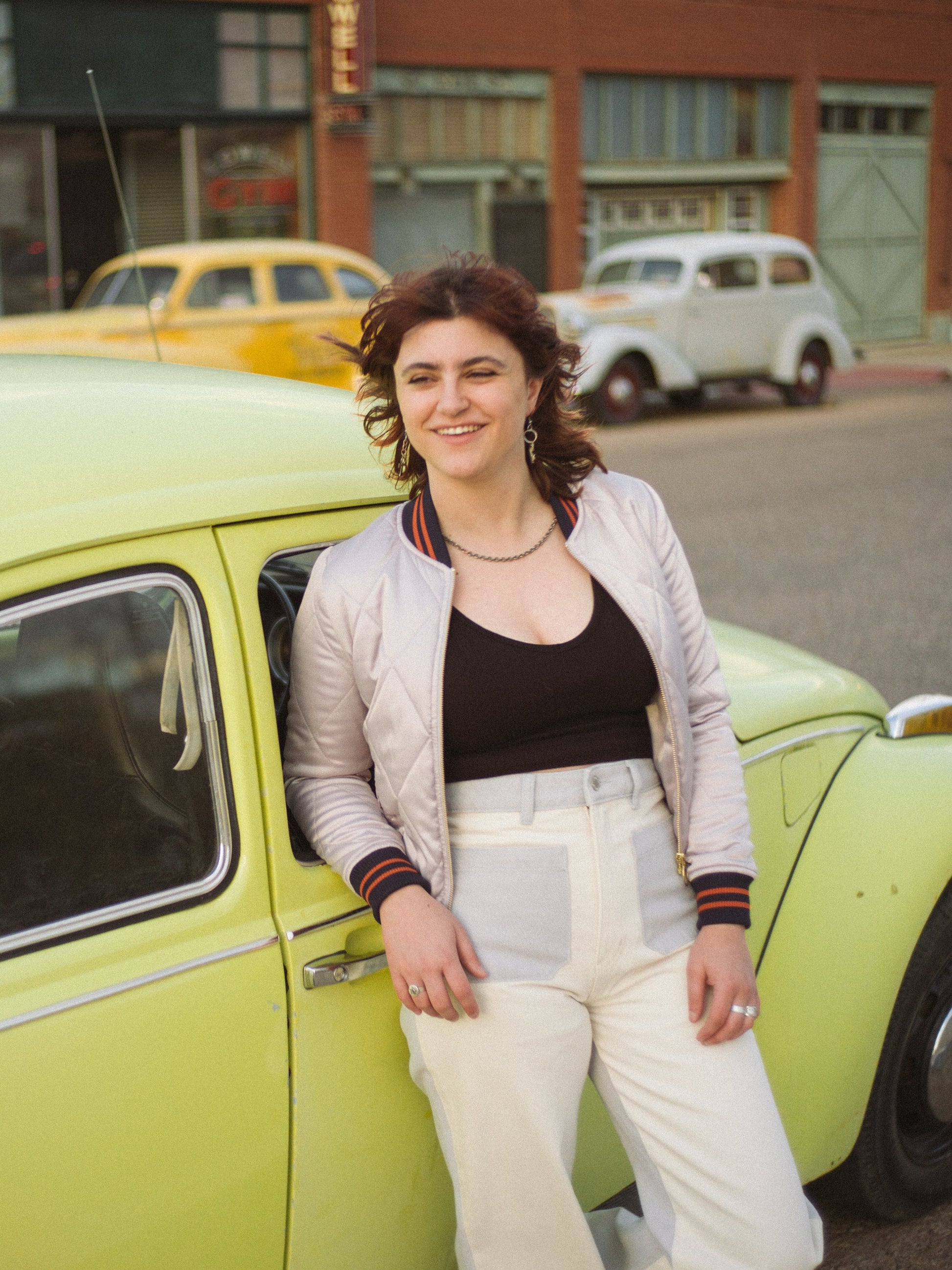 Silver Wings Bomber Jacket