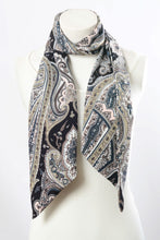 Load image into Gallery viewer, Paisley Elongated Neck Scarf