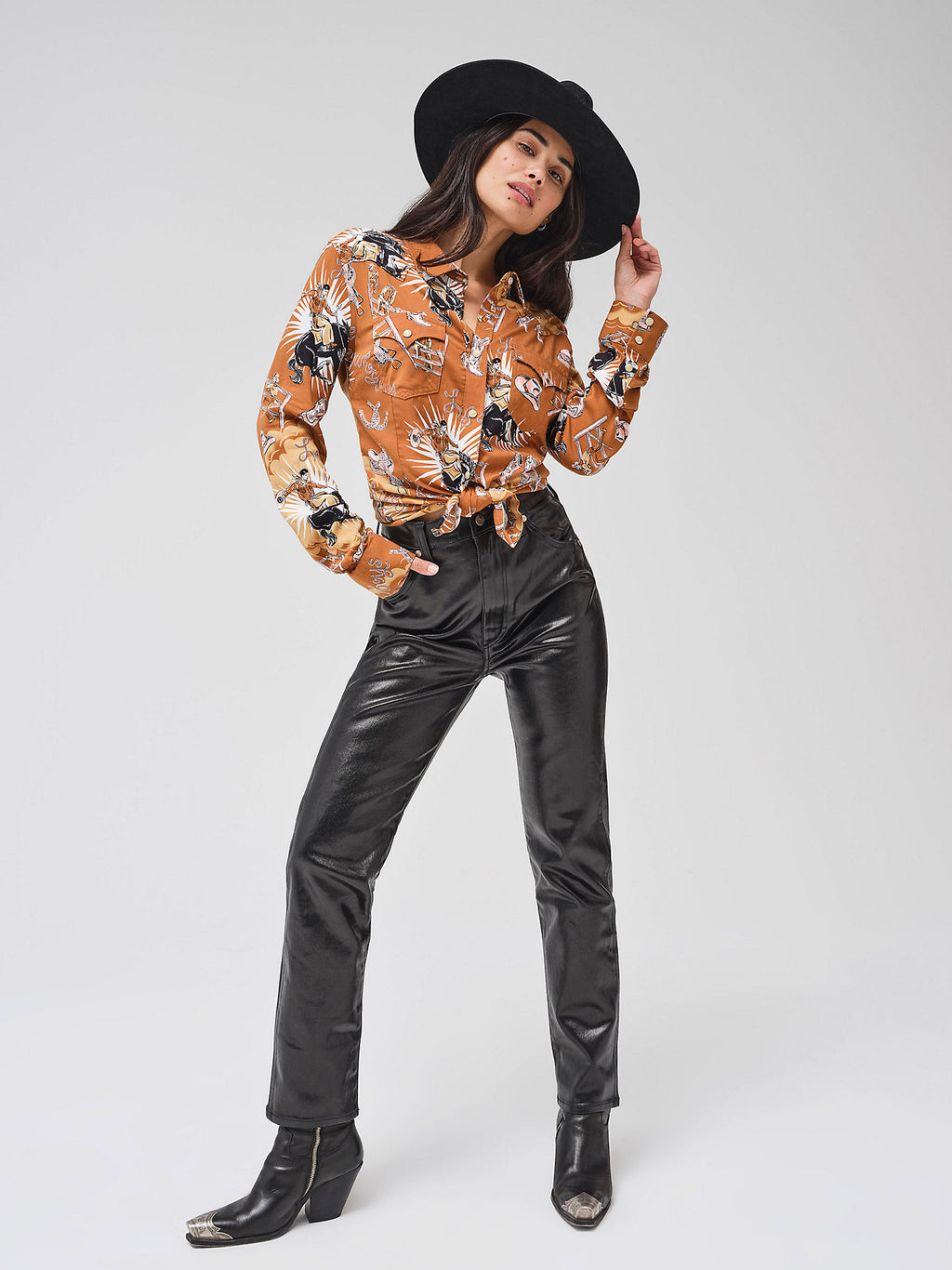 Coated Walker Pant