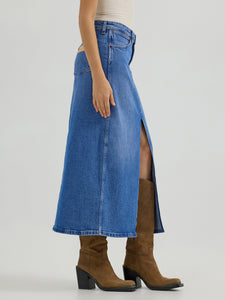 Denim Midi Skirt