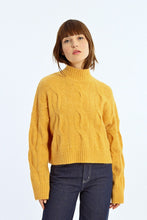 Load image into Gallery viewer, Saffron Cable Knit Sweater