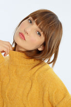 Load image into Gallery viewer, Saffron Cable Knit Sweater