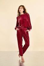 Load image into Gallery viewer, Cece Velvet Cigarette Pant