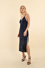 Load image into Gallery viewer, Aster Sequin Slip Dress