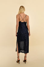 Load image into Gallery viewer, Aster Sequin Slip Dress