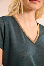 Load image into Gallery viewer, Blythe Beaded Neck Tee