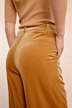 Load image into Gallery viewer, Audrey Wide Leg Velvet Pant