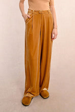 Load image into Gallery viewer, Audrey Wide Leg Velvet Pant