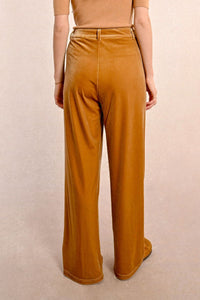 Audrey Wide Leg Velvet Pant