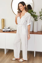 Load image into Gallery viewer, Aveline Linen Jumpsuit