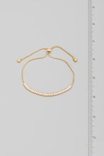 Load image into Gallery viewer, Cubic Zirconia Baguette Bracelet