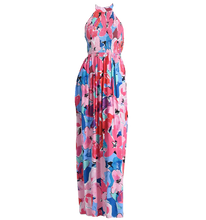 Load image into Gallery viewer, Abstract Floral Maxi Dress