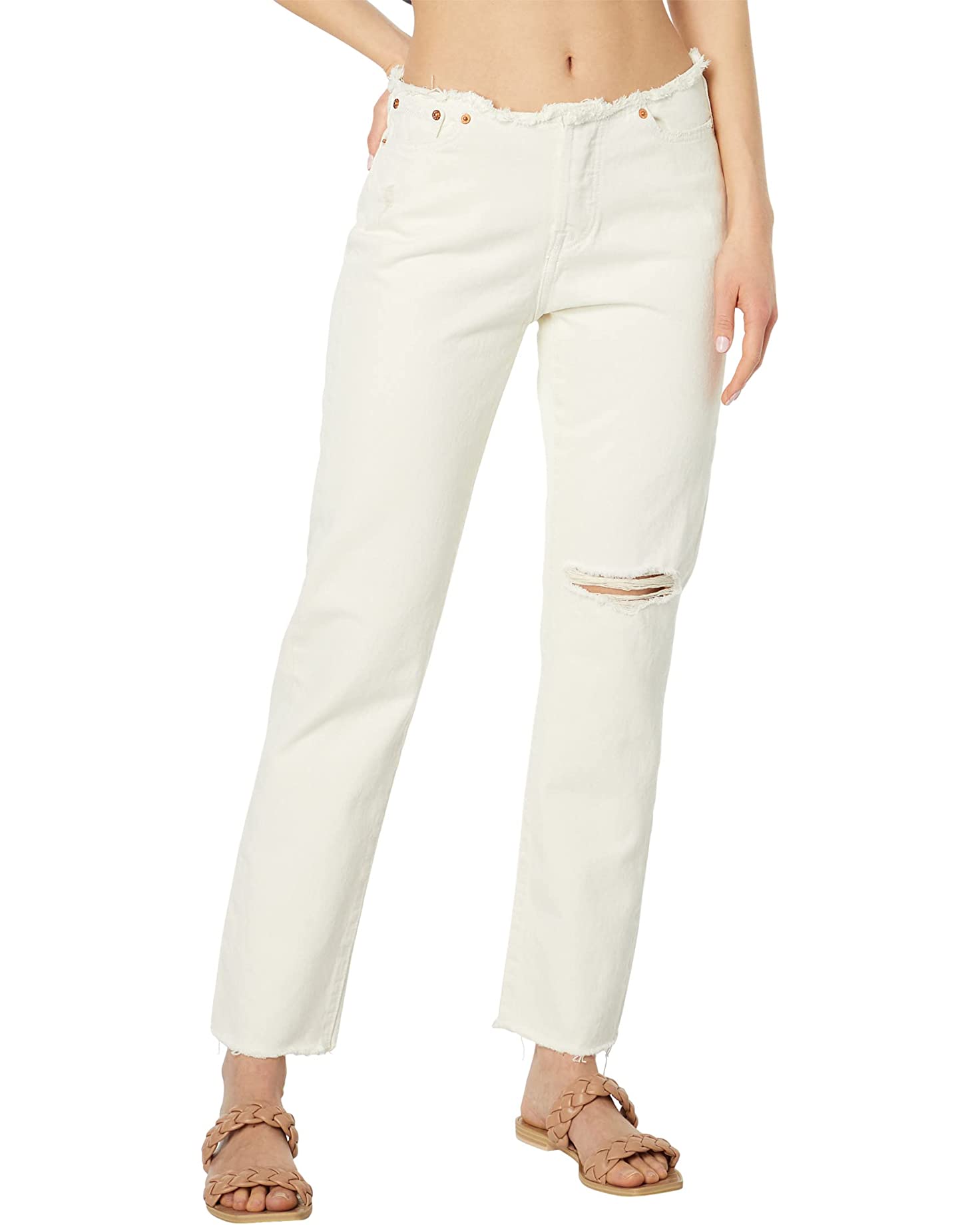 Ripped Wedgie Straight Jean