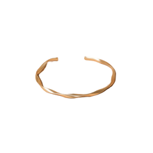 Load image into Gallery viewer, Gold Twist Bangle/Cuff