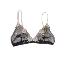 Load image into Gallery viewer, Daisy Embroidered Bralette