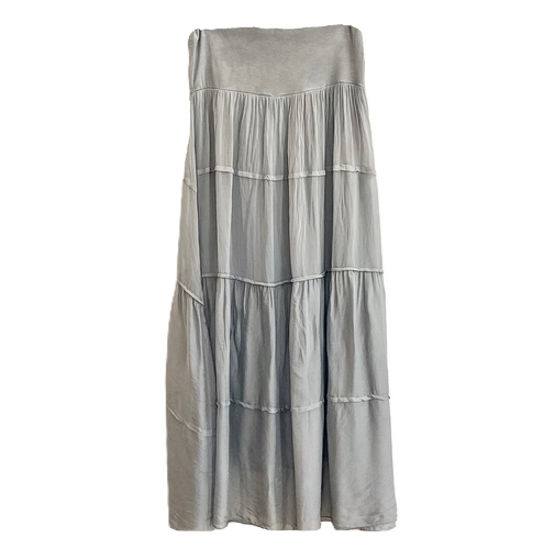 Odessa Silk Maxi Skirt