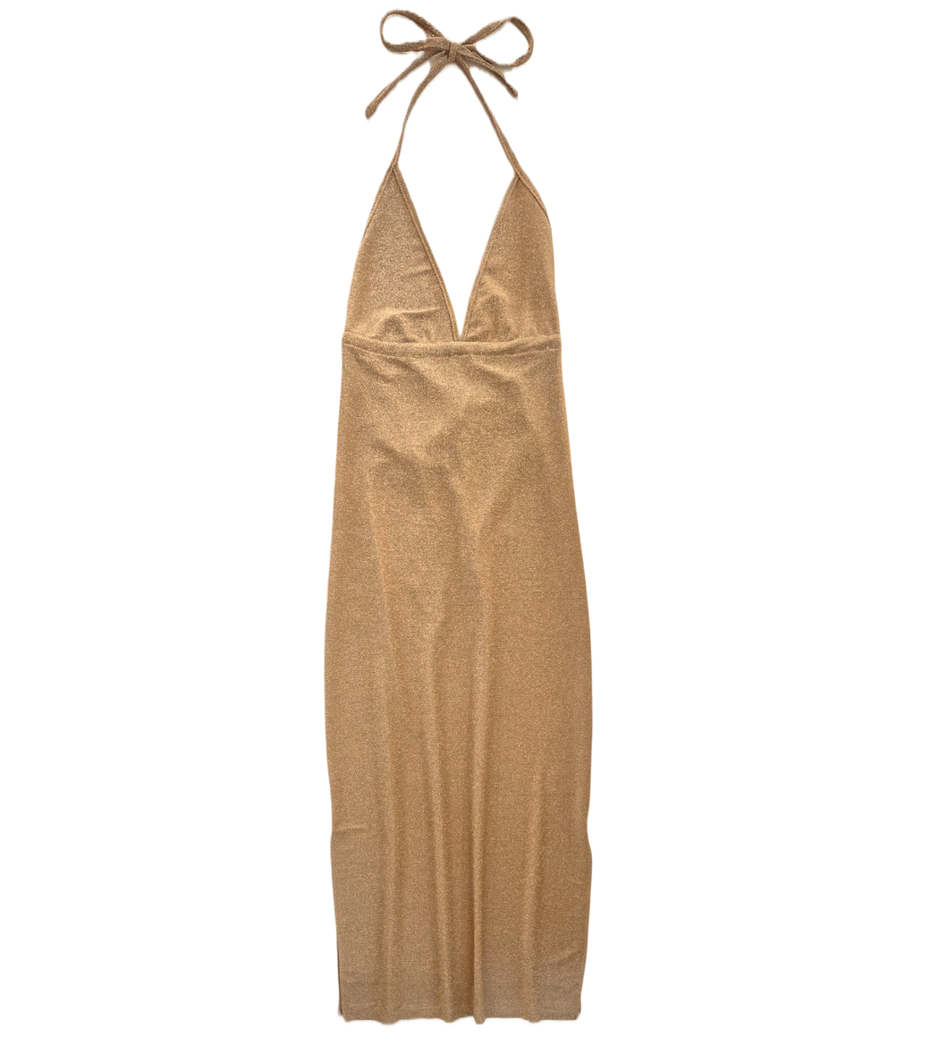 Cleopatra Halter Maxi Dress