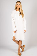 Load image into Gallery viewer, Cotton Gauze Shirt Dress