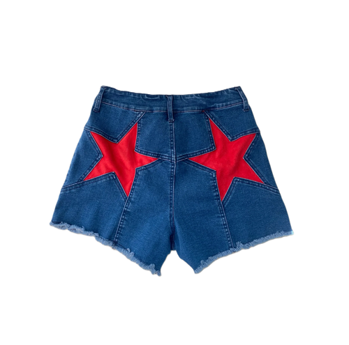 Star Cut Out Shorts