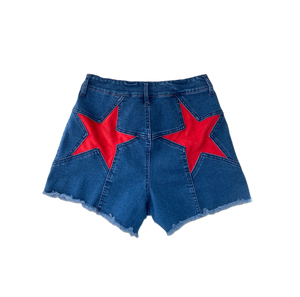 Star Cut Out Shorts