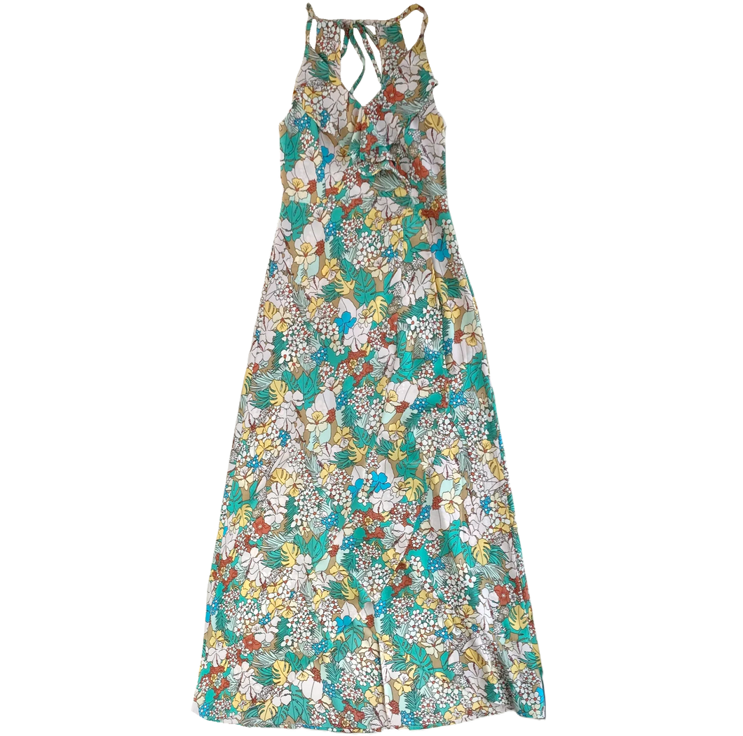 Cora Backless Print Dress