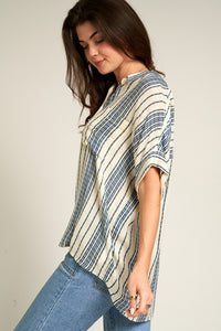 Haisley Striped Top