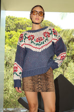 Load image into Gallery viewer, Sienna Intarsia Knit Sweater