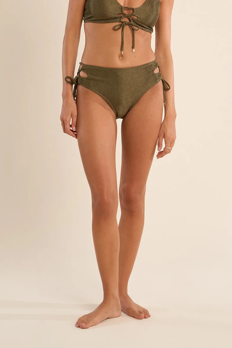 Lenny's Lace Up Bikini Bottom