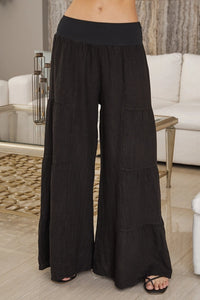 Romaine Palazzo Linen Pant