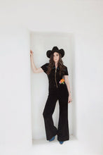 Load image into Gallery viewer, Black Wild Child Corduroy Jumpsuit