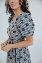 Load image into Gallery viewer, Sunflower Gingham Dress