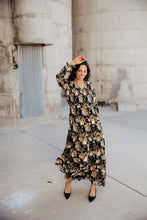 Load image into Gallery viewer, September Floral LS Maxi Dress