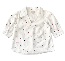 Load image into Gallery viewer, Rixo Embroidered Linen Top
