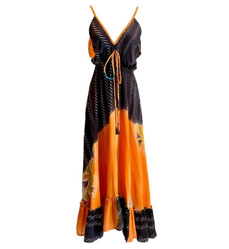 Harlow Silk Maxi Dress