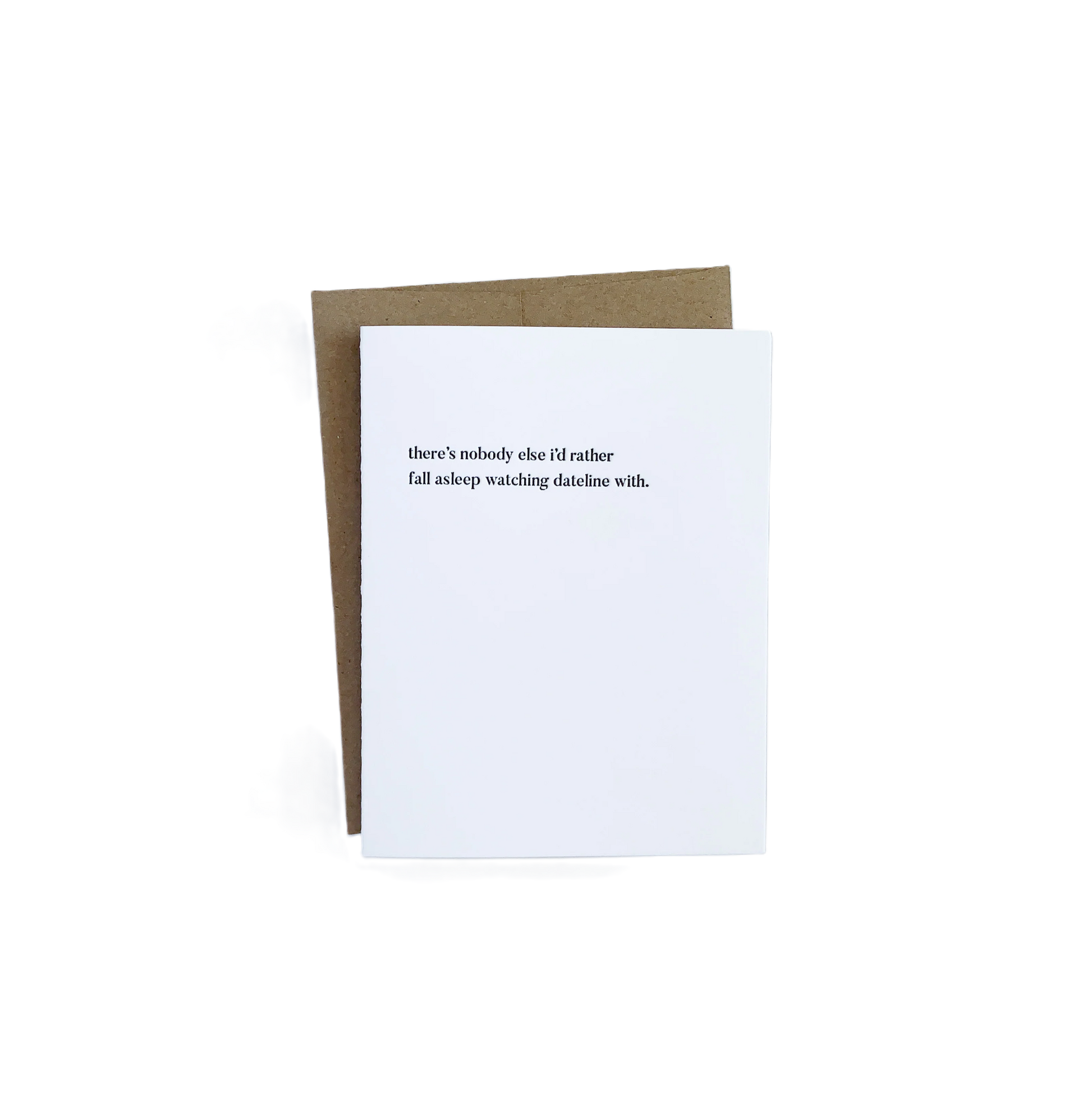 Dateline Greeting Card