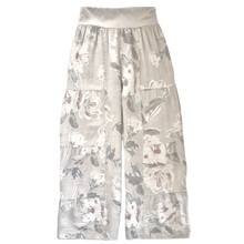 Load image into Gallery viewer, Aggie Floral Linen Pants