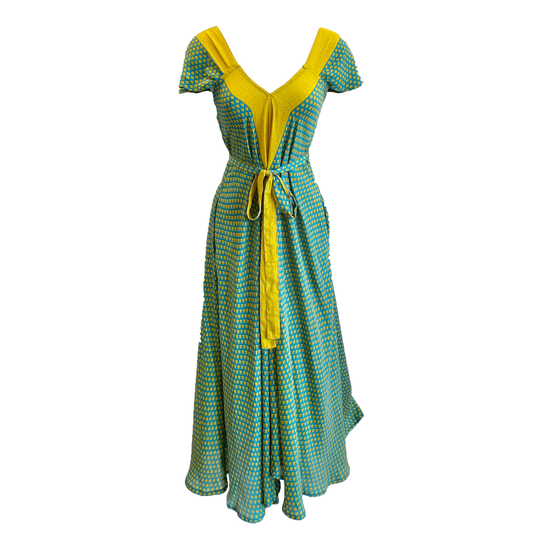 Venus Silk Maxi Dress