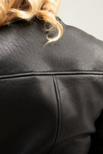 Load image into Gallery viewer, Dani Leather Bomber Jacket