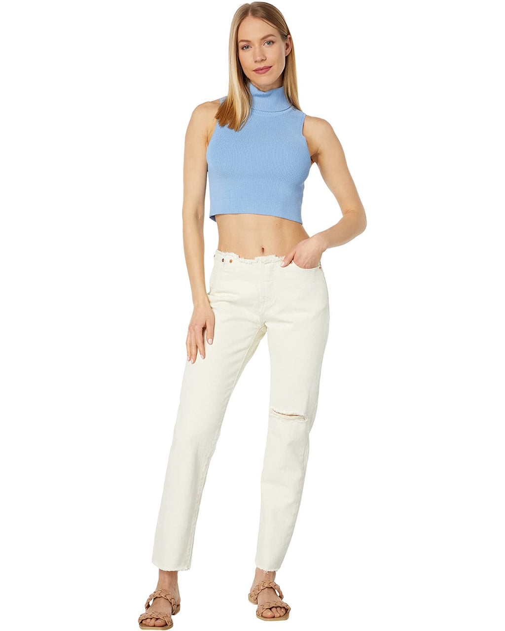 Ripped Wedgie Straight Jean
