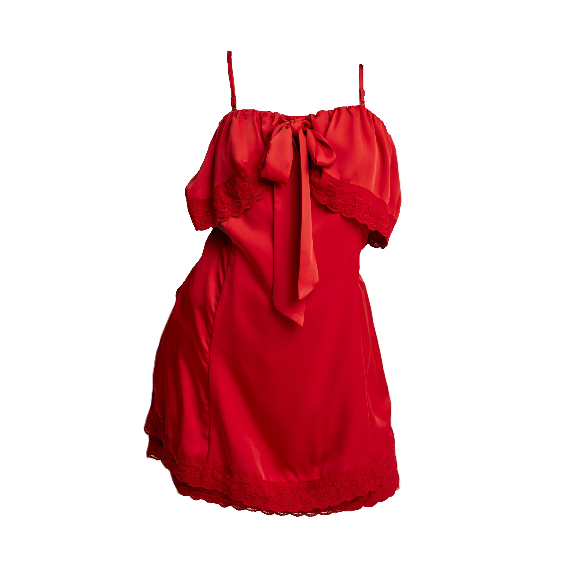 Bow Front Mini Dress